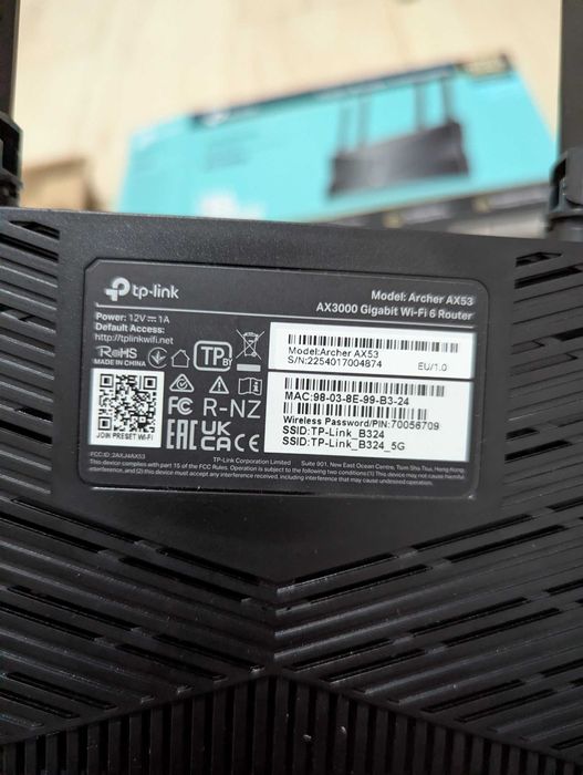 Tp-Link AX3000/Archer AX53