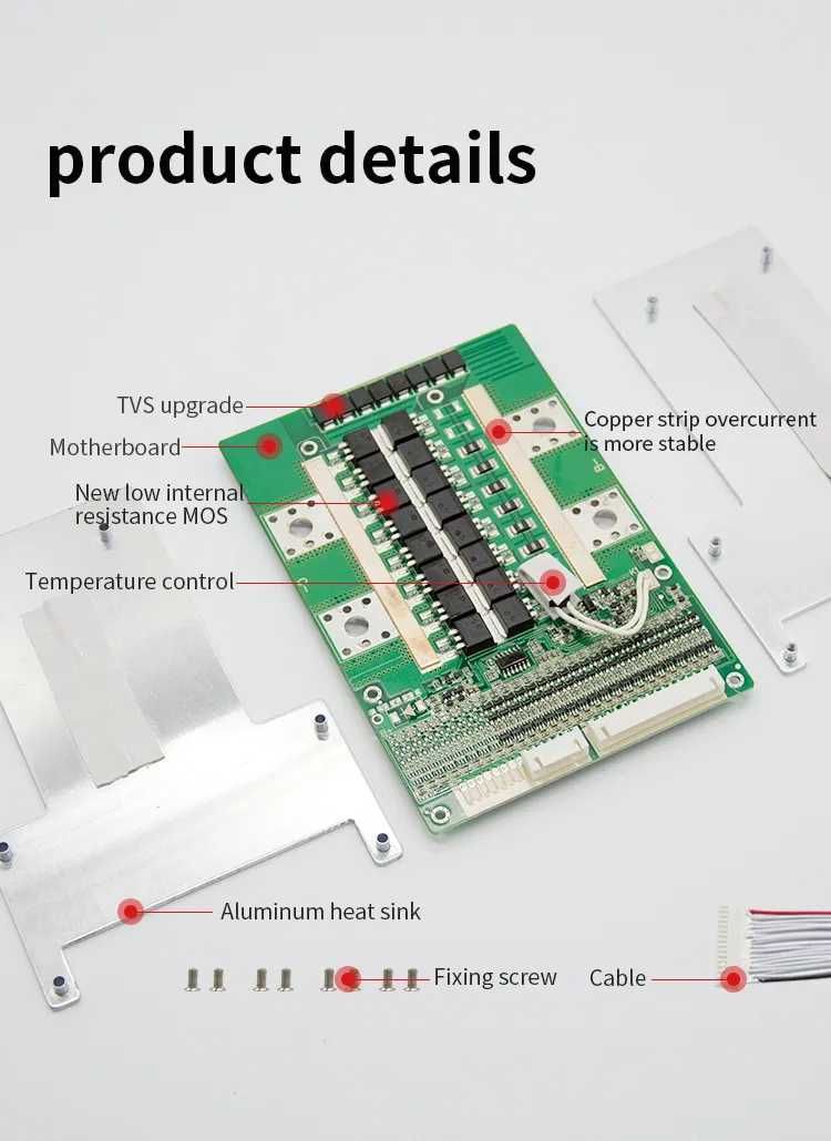 BMS pentru acumalatorii LIFEPO4 4 s 120ah