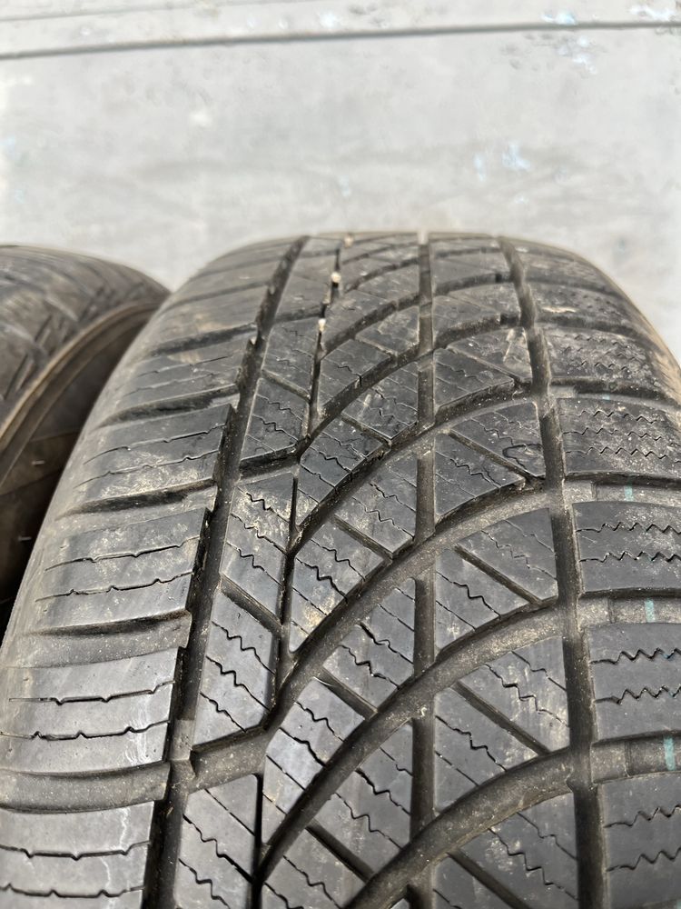 2 бр. всесезонни гуми 185/60/14 Hankook 7 mm DOT 4116