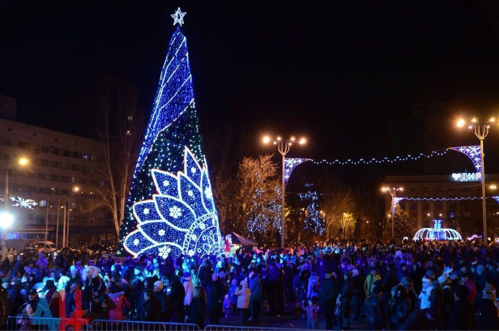 Yangi yil archasi o’rnatish || Новий год | Установка ёлка