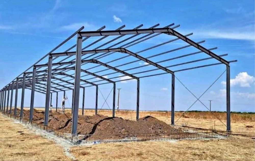 Fac hale si structuri metalice din europrofile la super preturi