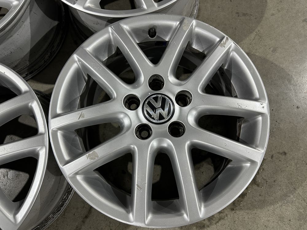 4бр. Отлични 16” ОРИГИНАЛНИ Джанти 5х112 за -VW/SEAT/VAG- 7Jx16, ET59