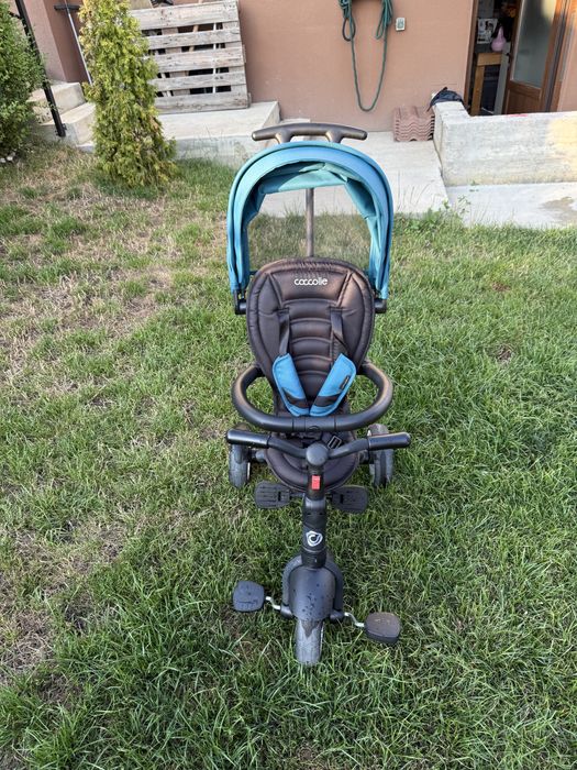 Tricicleta ultrapliabila Coccolle Spectra Plus Turquoise