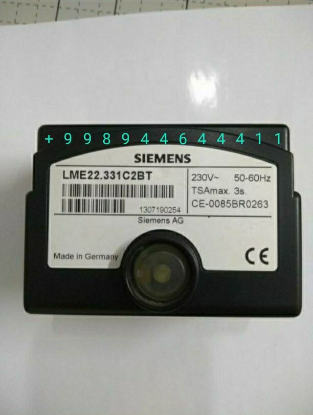 Газовая Горелка SIEMENS LME11.330C2BT Блок управления горелка. Новый.