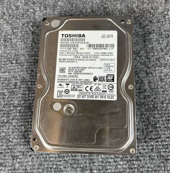 1 TB Toshiba HDD 3.5
