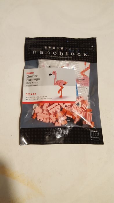 Kawada Nanoblock Greater Flamingo lego