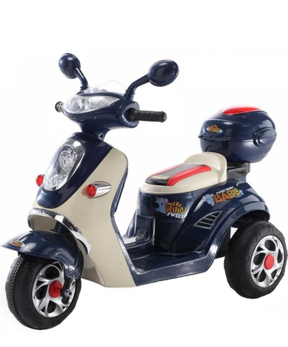 Scuter electric pentru copii JT518 Coco Toys Albastru 2-5 ani