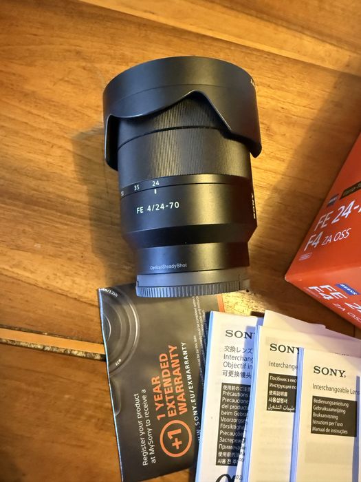 Sony 24-70mm F4 Vario-Tessar T* FE ZA OSS