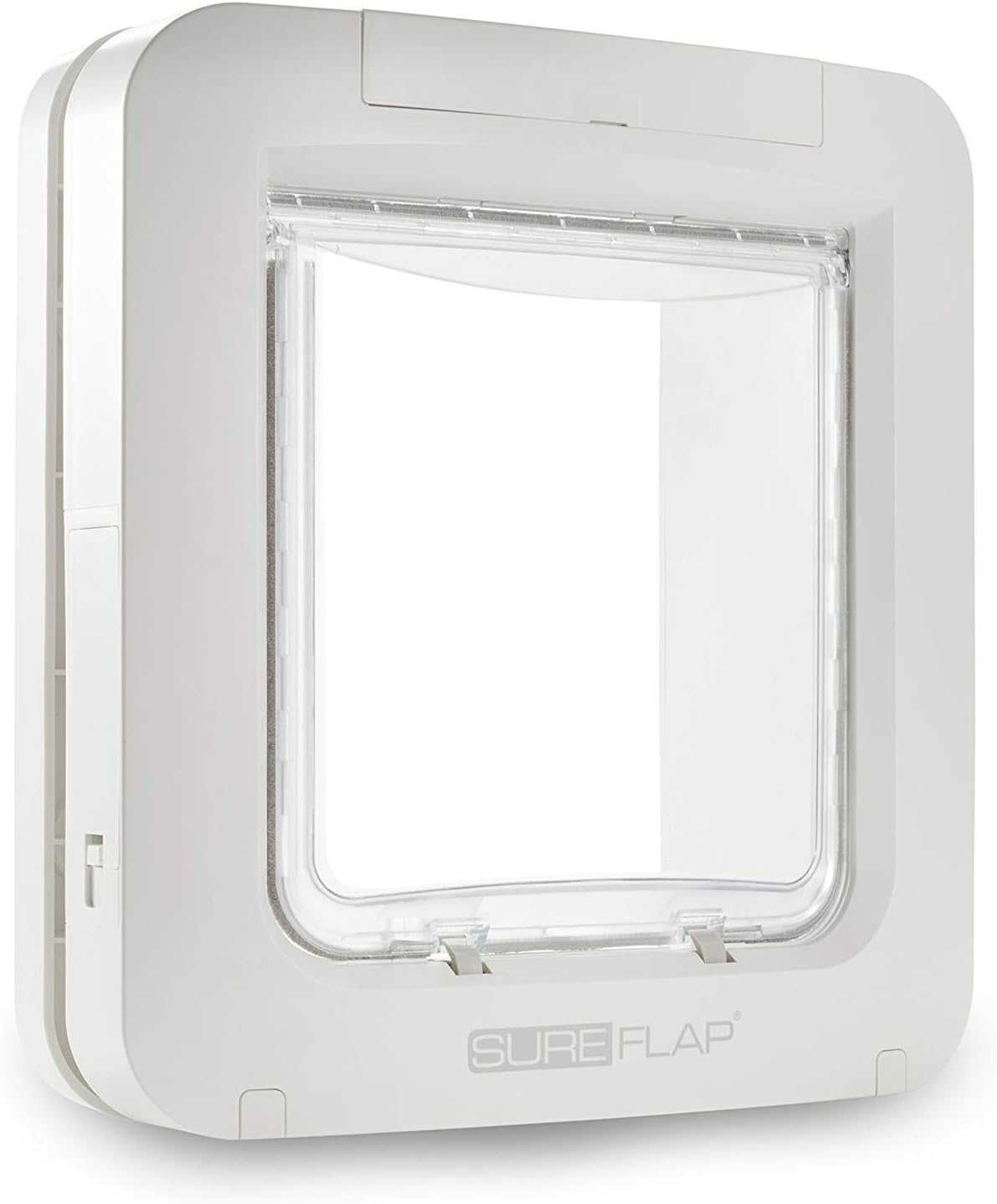 SureFlap. Usa intrare acces selectiv cu cip pisici, caini talie mica.