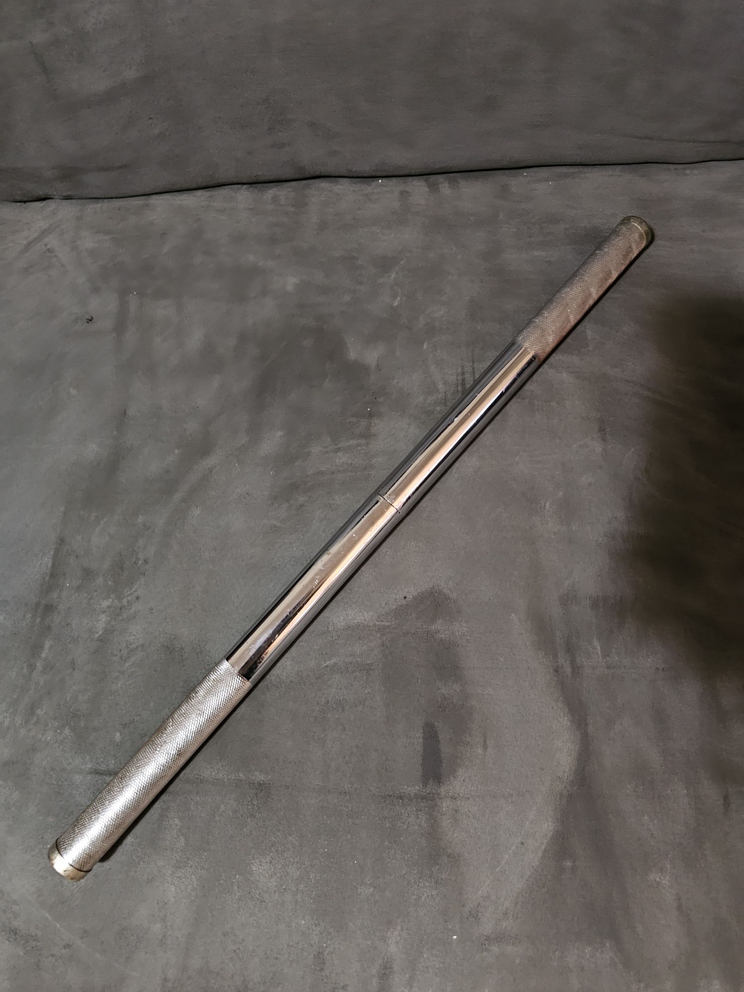 Nunceag-nunchucku, metalic, argintiu, 27 cm