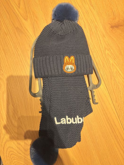 Set de copii -Labubu Lila,roz deshis, roz normal., Bleo si negru