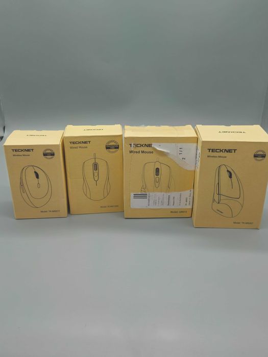 TeckNet ергономични и стандартни мишки – 4 различни модела