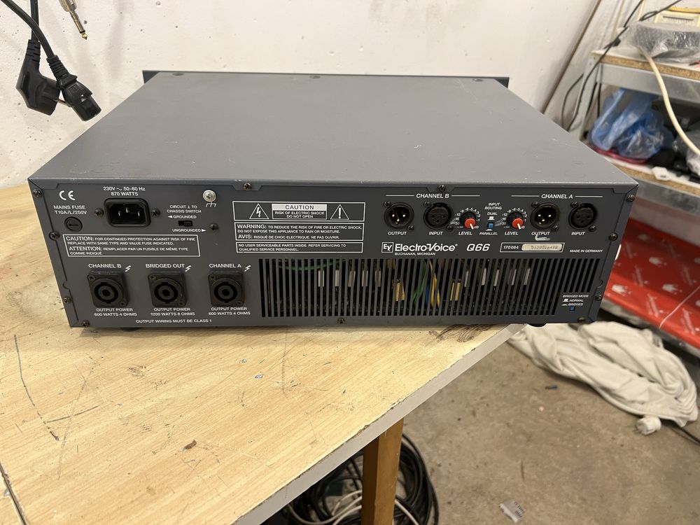 Dynacord electro voice Q 66 2X850W