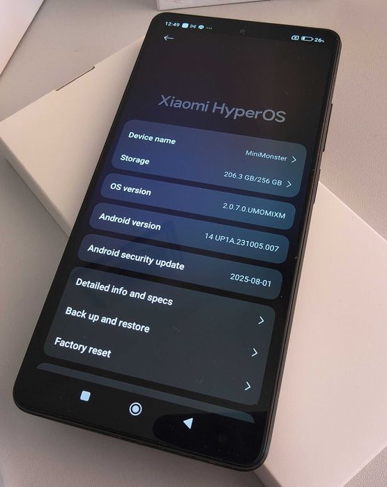 Xiaomi Redmi Note 12Pro+ 5G 256GB 8GB 5G - ЧЕРЕН