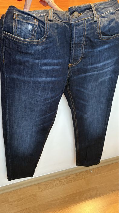 Blugi Bartolini Italia noi cu eticheta slim fit crop 32/ M