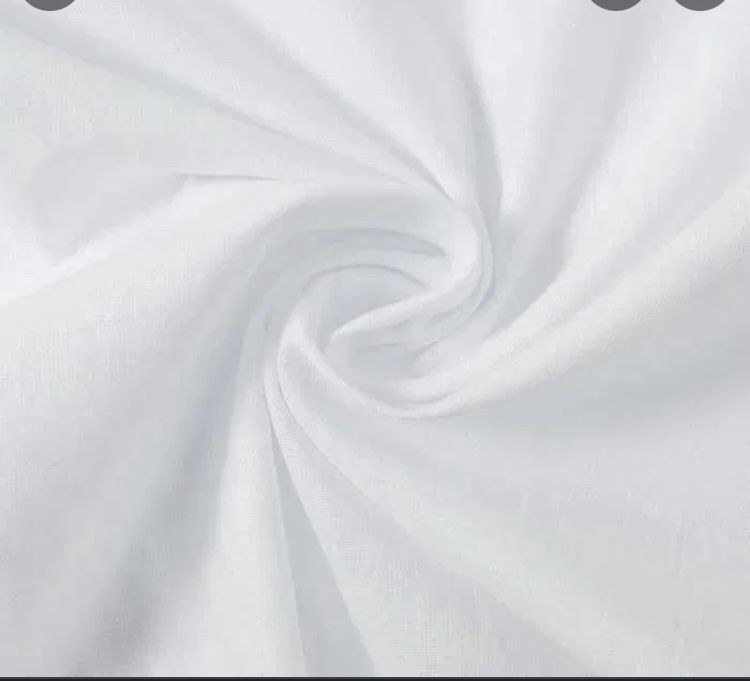 Белая плотная ткань Саван!