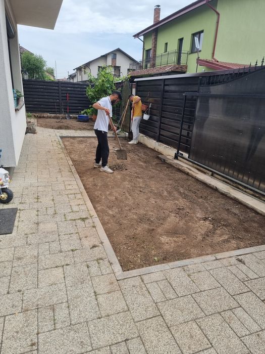 Amenajari Gradini, Insamantare cu gazon ,Gazon artificial ,Gazon rulou