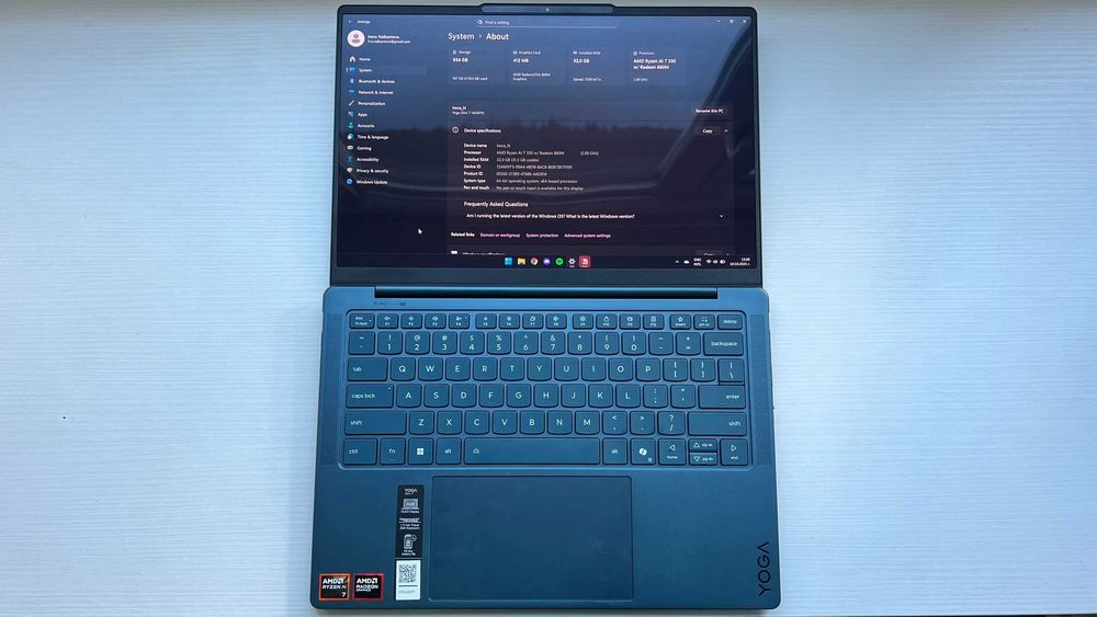 Лаптоп Lenovo Yoga Slim 7