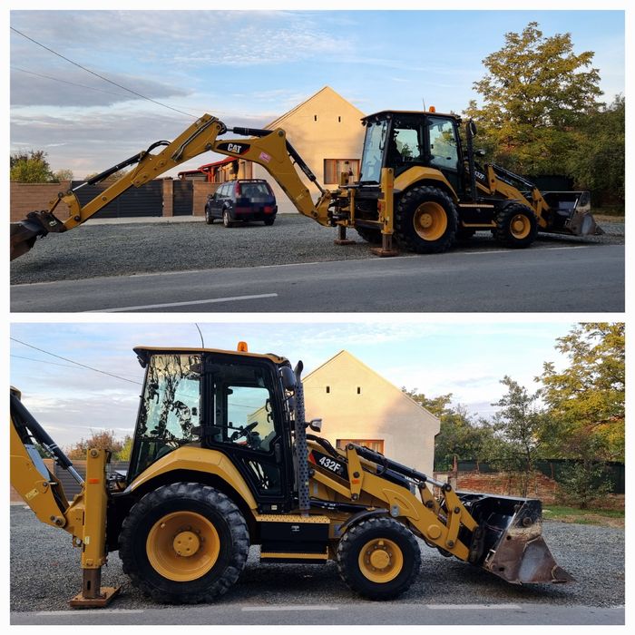 Buldoexcavator Caterpillar 432 F2  Buldo excavator IMPECABIL ca NOU