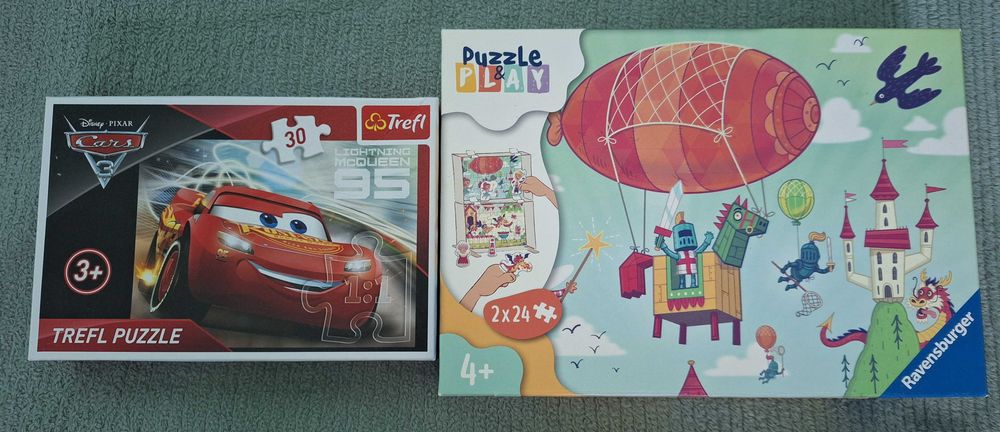 Детски пъзели - Рицари, Колите (Cars)