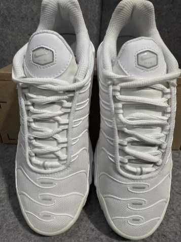 (от/до 36-44 номер) Nike Air Max TN Plus Triple White (НАЙ-ПРОДАВАН)