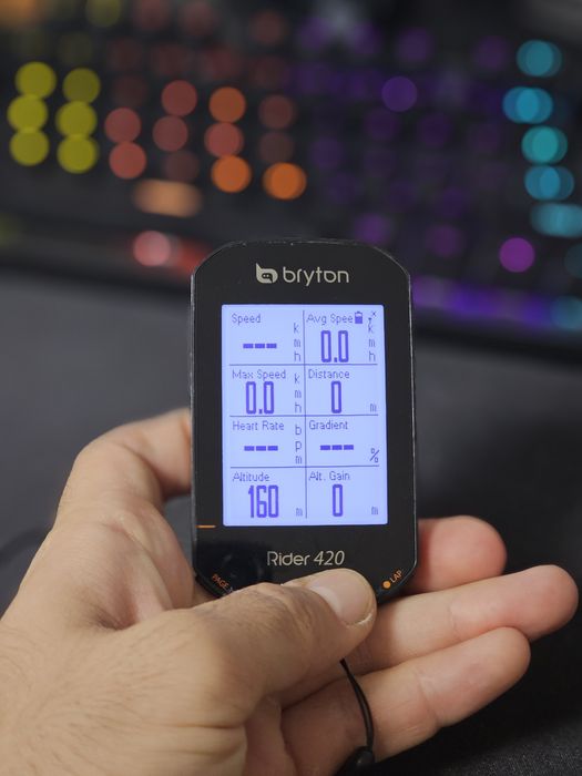 Ciclocomputer bryton rider 420
