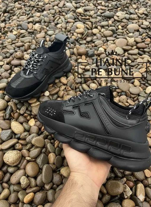 Adidasi Versace Chain Reaction - Adidasi Fete Baieti