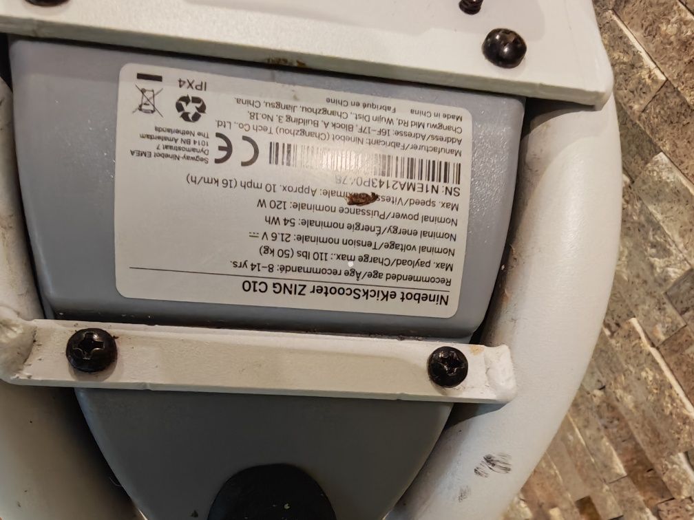детска тротинетка Ninebot eKickscooter Zing C10