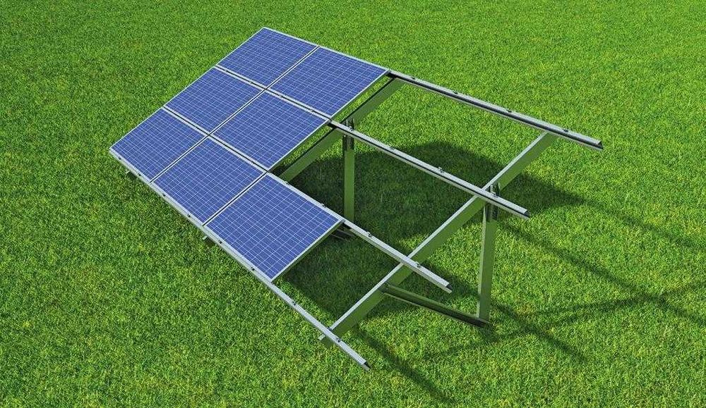Kit structura montaj 20 panouri fotovoltaice pe SOL
