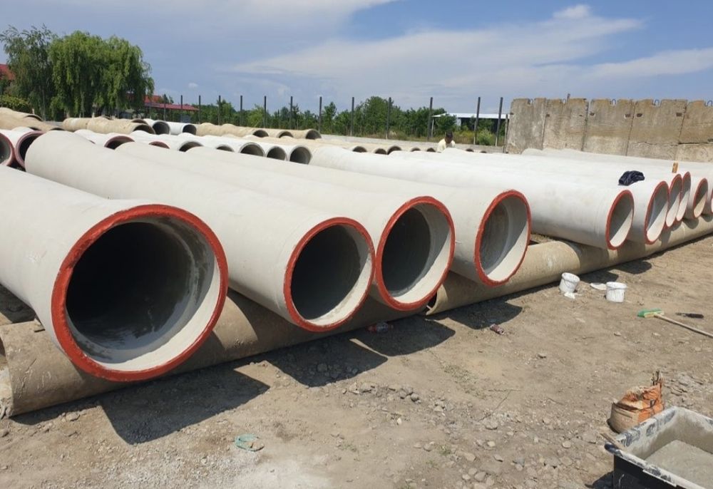 Tuburi din beton armat premo și din azbociment