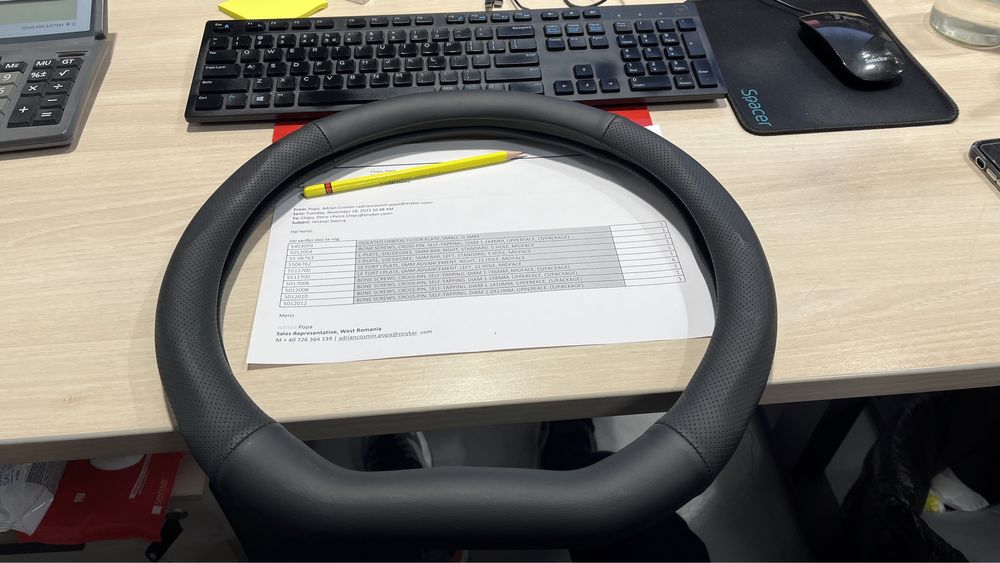 Vand husa de volan sport