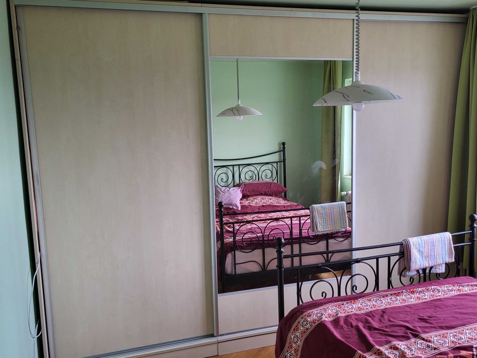 Dulap pal 18mm cu 3 corpuri 115x60x240cm culoare Par Salbatec