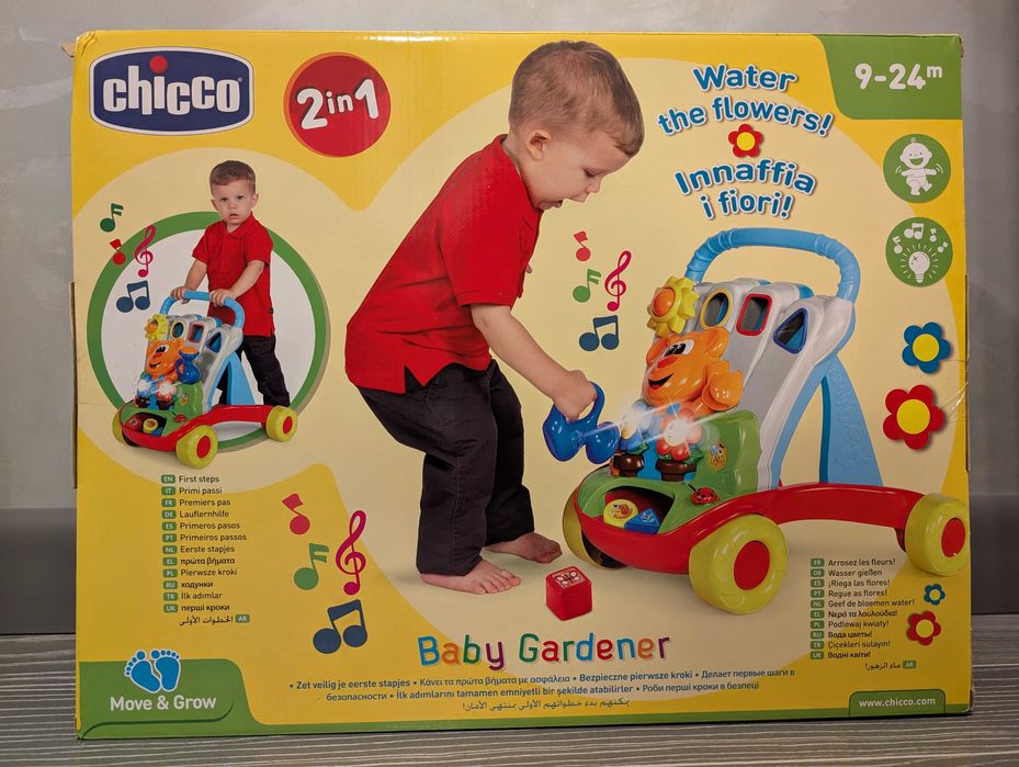 НОВА: Проходилка Chicco Baby Gardener 2в1
