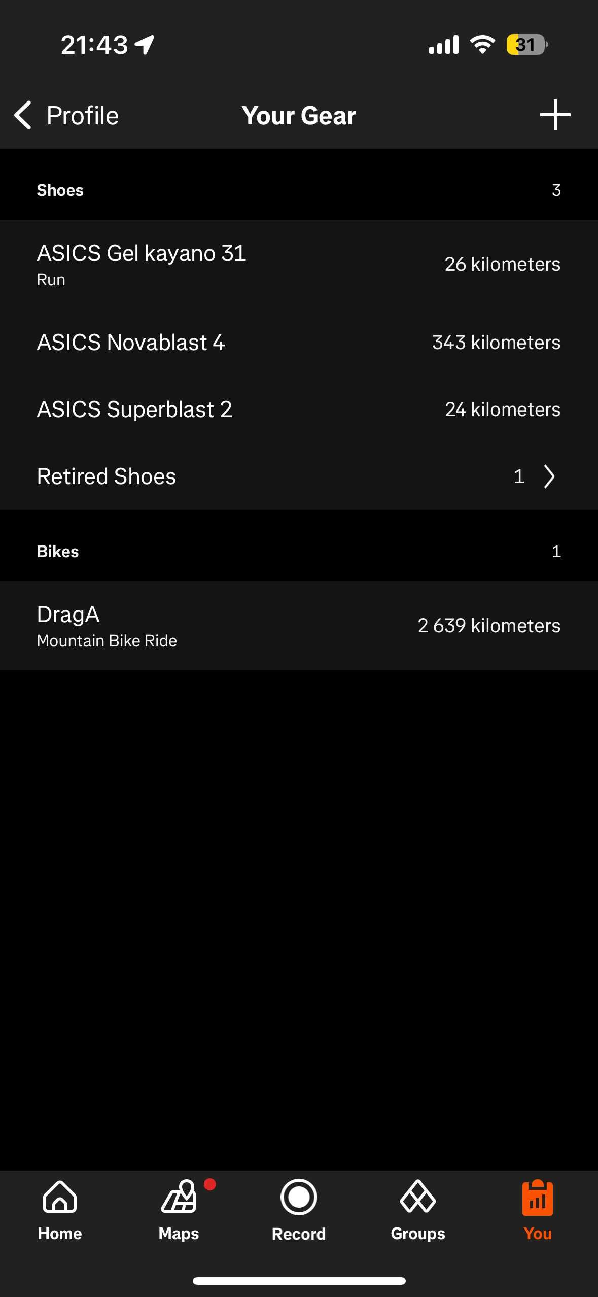 Обувки ASICS Gel Kayano 31 Stability - 44.5, Мъжки, Зелени - Като Нови