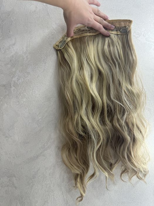 Волосы термо на заколках