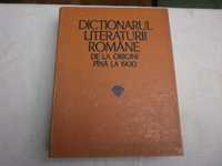 dictionarul literaturii romane de la origini pina la 1900