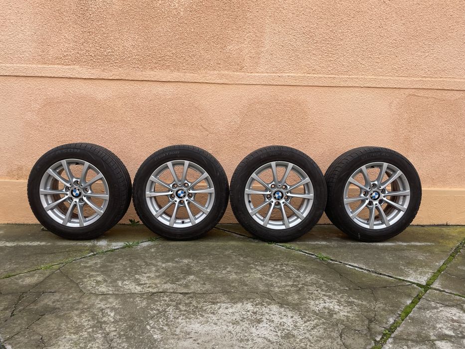 Jante bmw f10 cu cauciucuri de iarna noi!!!205/55R16