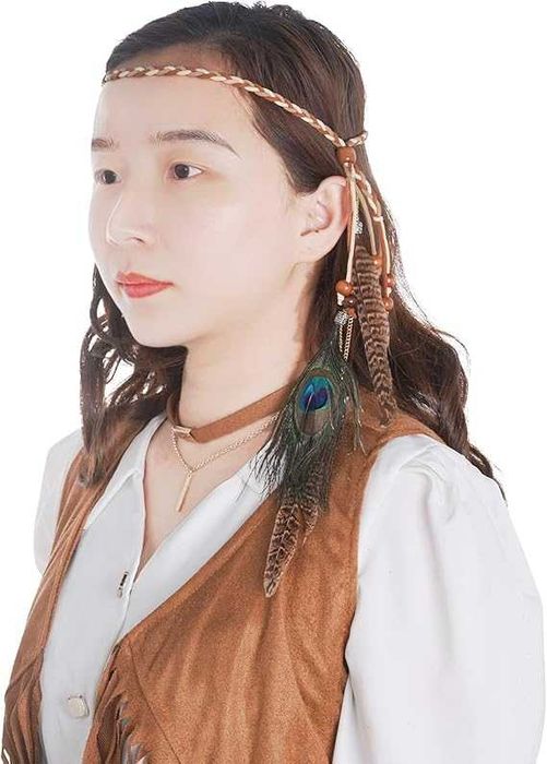 Fumwase  Хипи костюм от 4 части с тема 60-те и 70-те години