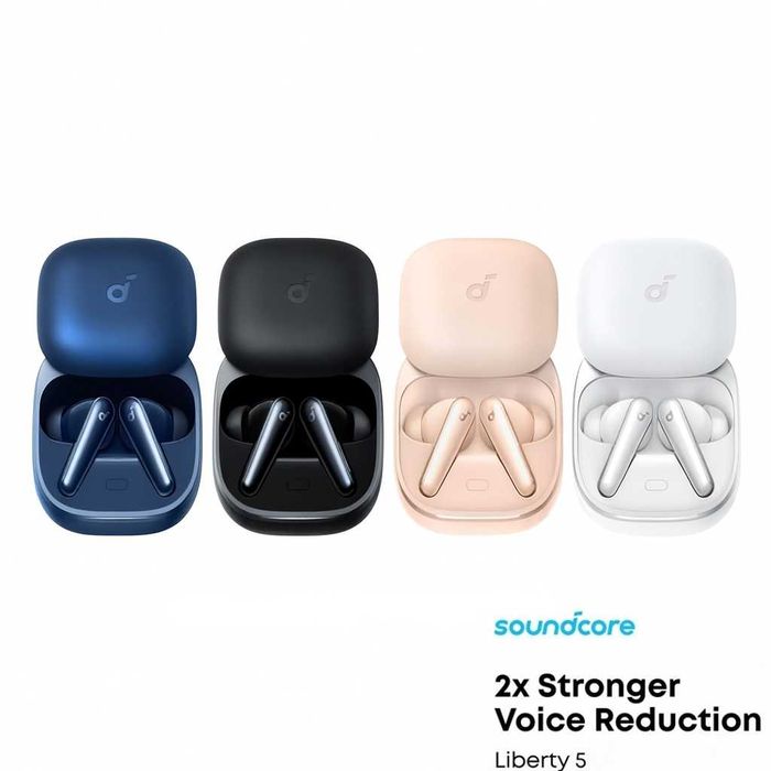 Soundcore Liberty 5 — TWS-наушники с ANC и защитой IP55. Есть доставка