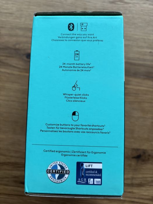 Mouse Logitech Lift Vertical Ergonomic, Graphite / Black NOU SIGILAT