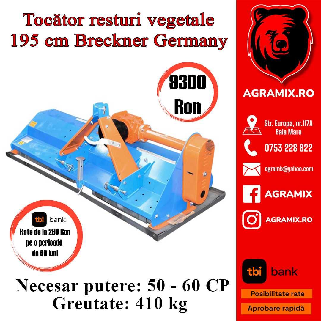 Tocatoare resturi vegetale EFGC 175-195 cm noi