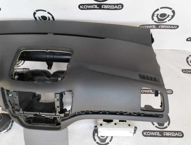 VW Sharan 7N plansa de bord - kit airbag - set centuri de siguranta