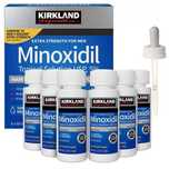 Minoxidil Kirkland 5%, 2 x 6 Luni Aplicare, Tratament. Pipeta Inclusa