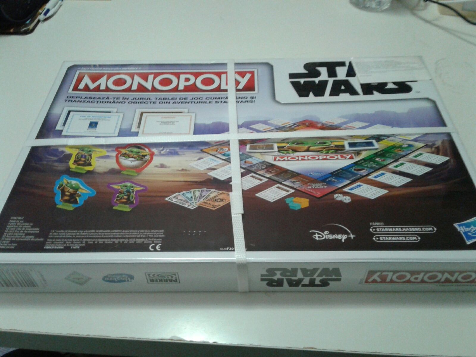 Monopoly Star Wars Mandalorian jocul tranzactiilor imobiliare, nou