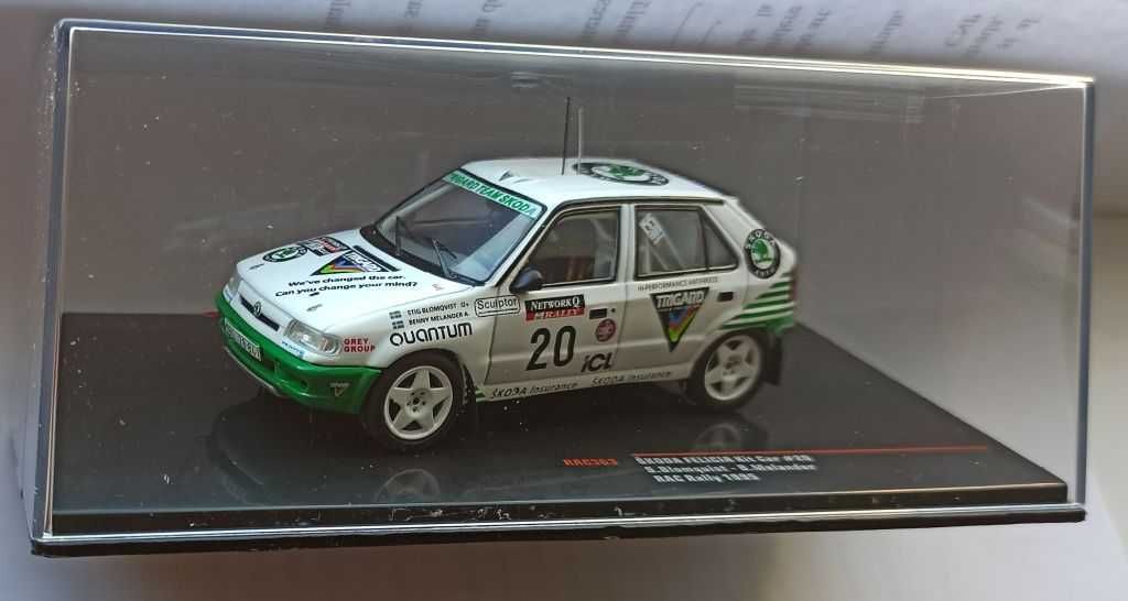 Macheta Skoda Felicia Kit Car #20 RAC Rally 1995 - IXO 1/43 Raliu