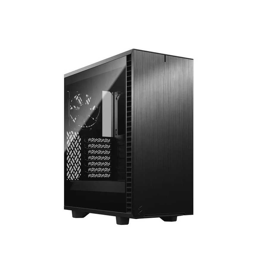 ^ Корпус Fractal Design Define 7 Compact - Black TG Dark Tint