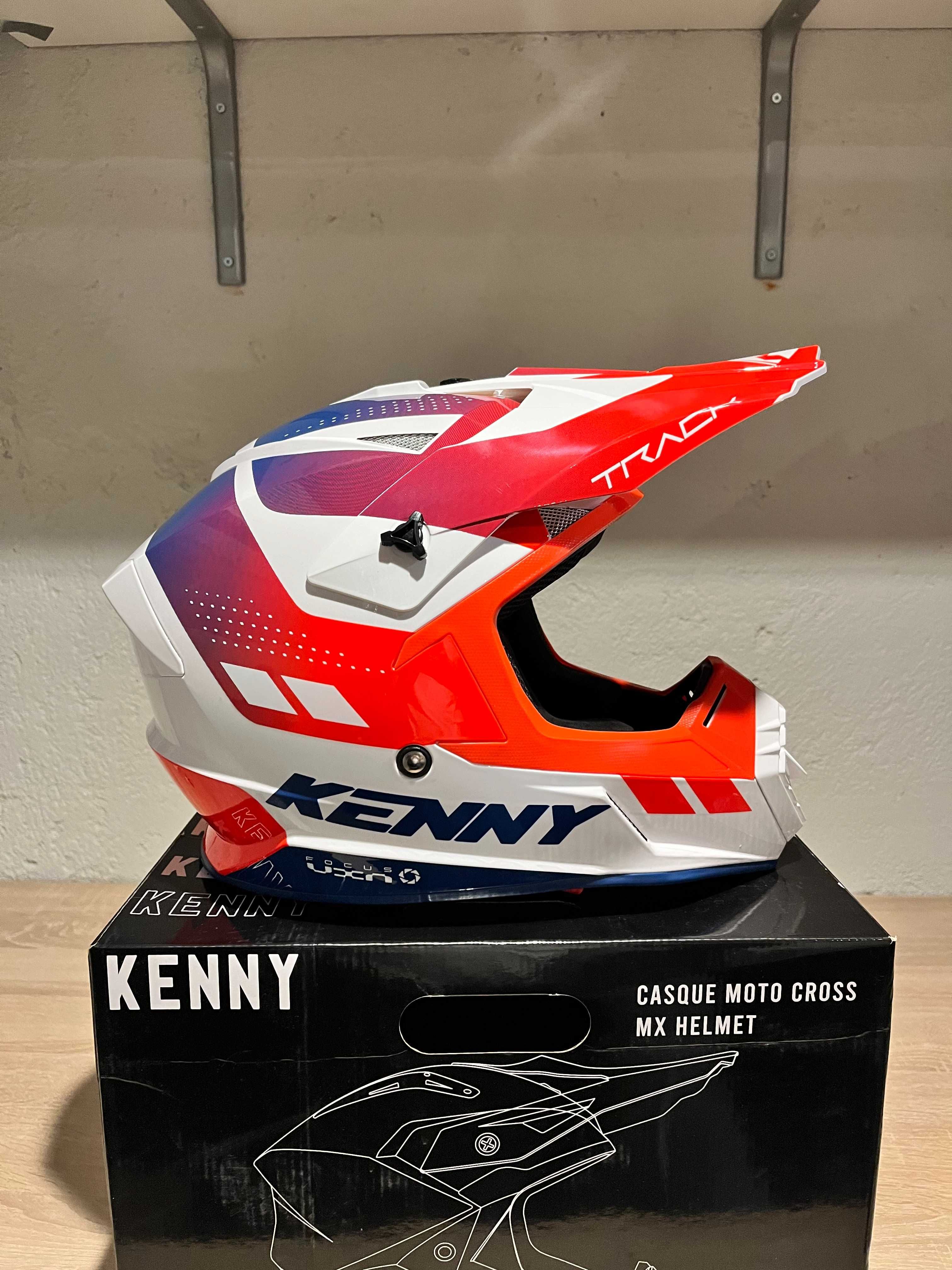 Casca moto cross enduro KENNY / PULL-IN noua M
