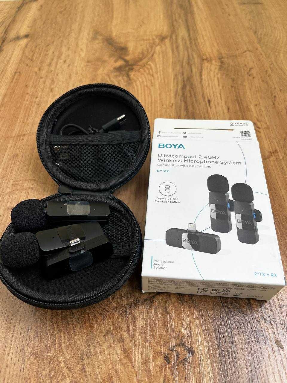 Микрофон петличка Boya BY-V2
