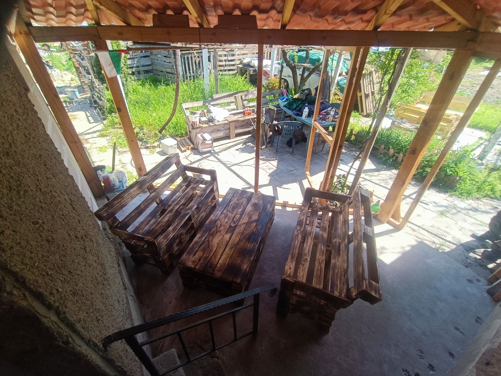 ПРОМОЦИЯ    Мебели от палети ,градински комплекти