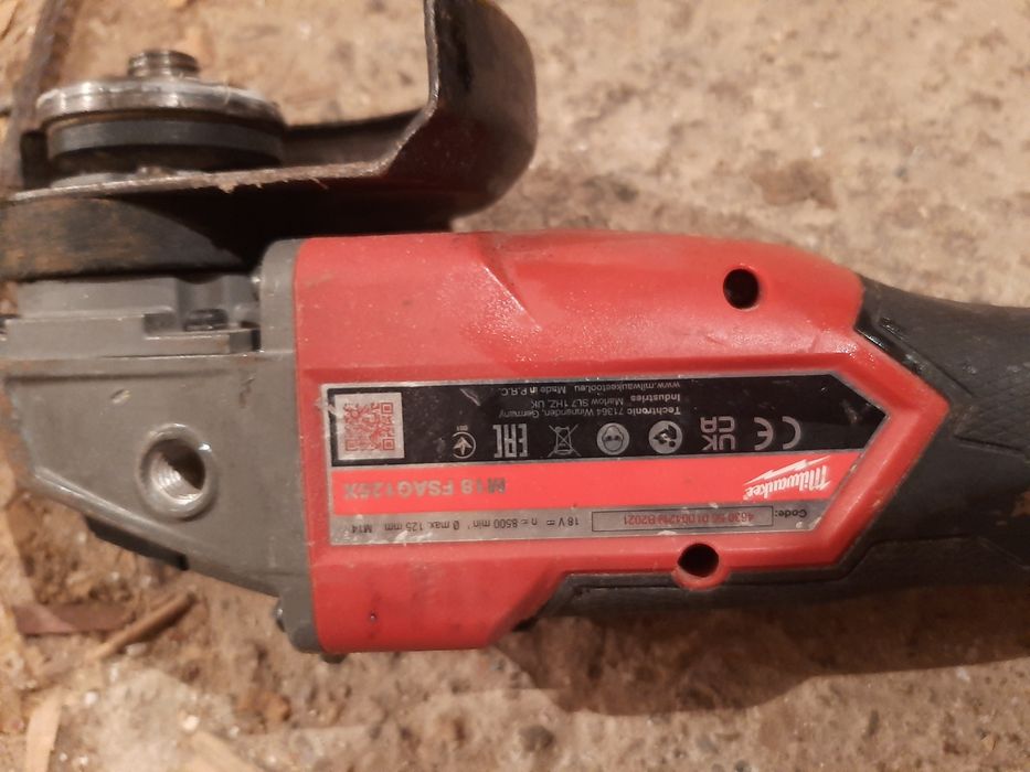 Milwaukee fle polizor 125